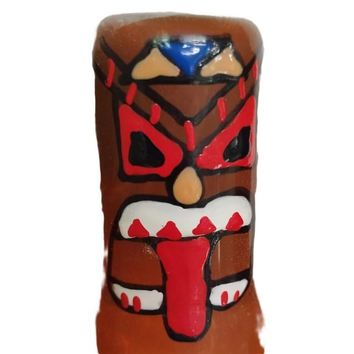 Obsenza - Handpainted novelty condoms tiki totem-01 - Image 1