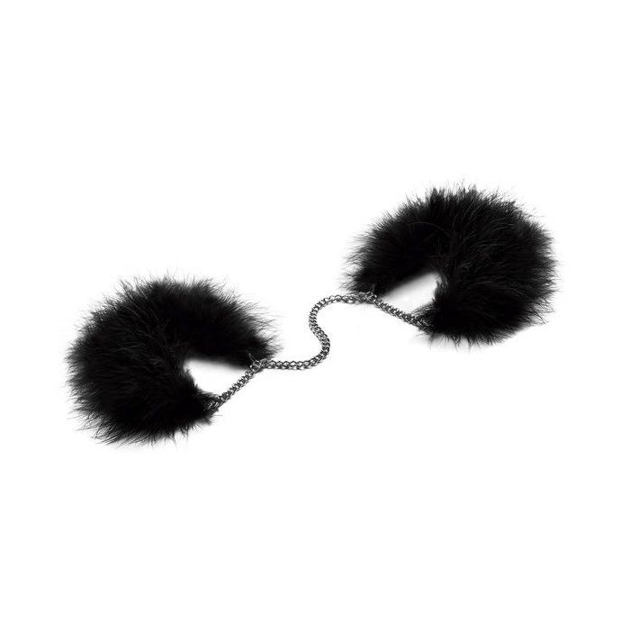 Obsenza - Feathered Bondage Bliss: Za Za Zu Handcuffs by Bijoux Indiscrets - Image 1