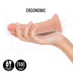 Obsenza - Mythology Asher Original Realistic Dildo with Vibration Compatibility - S - Image 1