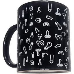 Obsenza - Taza negra penes 370 ml - Image 1