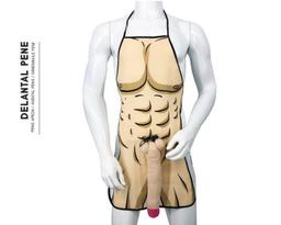 Obsenza - Delantal con pene 3d musculoso y atrevido - Image 1