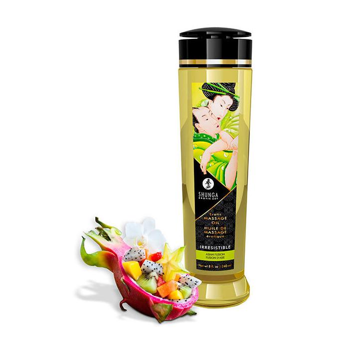 Obsenza - Olio da Massaggio Erotico Asian Fusion di Shunga - 240ml - Image 1