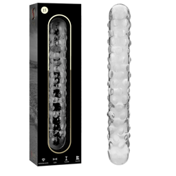Obsenza - Dildo de Vidro Borossilicato Transparente Modelo 15 18,5cm - Image 1