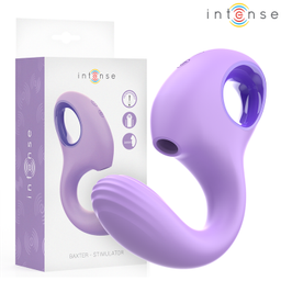 Obsenza - INTENSE Baxter Vibrator &amp; Stimulator – Vielseitiges Lusterlebnis - Lila - Image 1