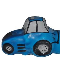 Obsenza - Preservativo decorativo pintado a mano tractor azul xl - Image 1