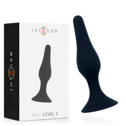 Obsenza - Intense Anal Stufe 2 – 11,5 cm für intensives Vergnügen - Schwarz - Image 1