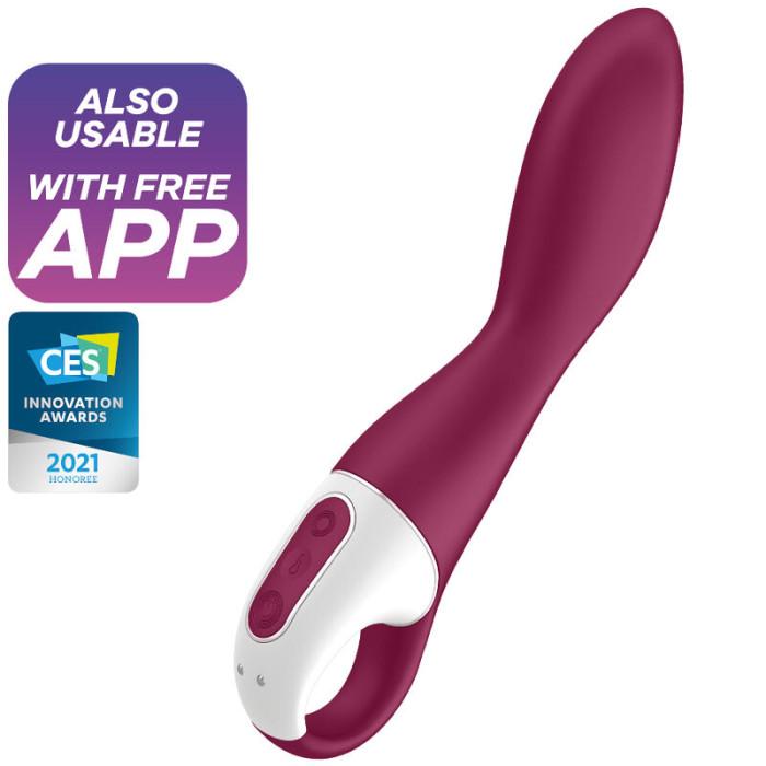Obsenza - Vibratore G-Spot Riscaldato con App e Funzione Termica - Satisfyer - Image 3