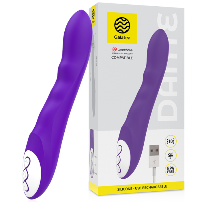 Obsenza - Vibrateur Dante Lilas avec Technologie WatchMe Sans Fil pour Couples - Lilas - Image 1