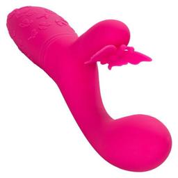 Obsenza - Rechargeable Butterfly Kiss Flutter Pink – Dual Motor Vibrator with Butterfly Teaser - Image 1