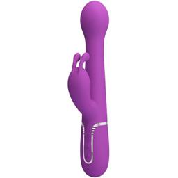 Obsenza - Dejon Vibrador Rabbit Multifunción 3 en 1 para Placer Total - Violeta - Image 1