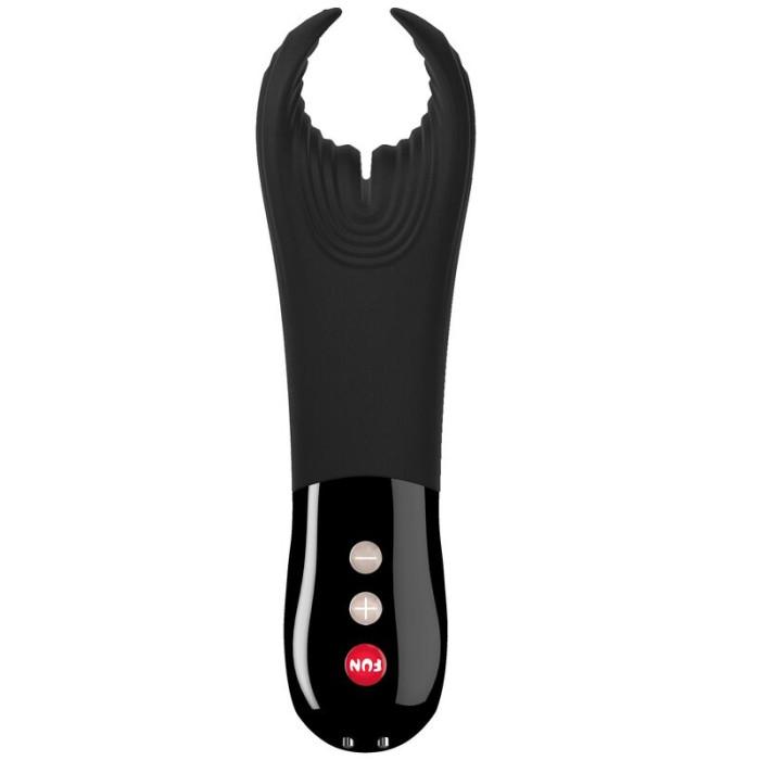 Obsenza - Fun Factory MANTA Vibrating Masturbator for Enhanced Pleasure - Black - Image 1