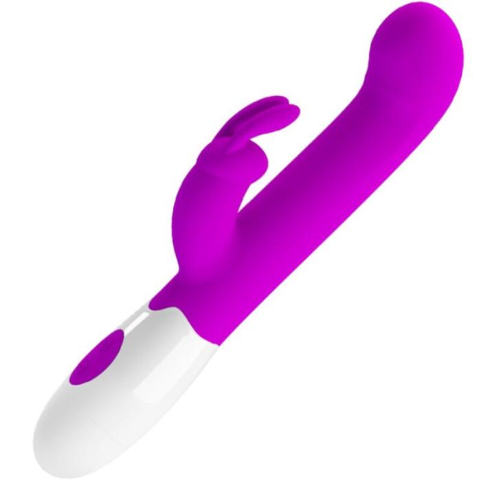 Obsenza - Pretty Love Centaur Rabbit Vibrator with 30 Vibration Modes - Purple - Image 1