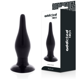 Obsenza - Plug Anal 14,5 cm de Alta Qualidade para Iniciantes e Avançados - Preto - Image 1