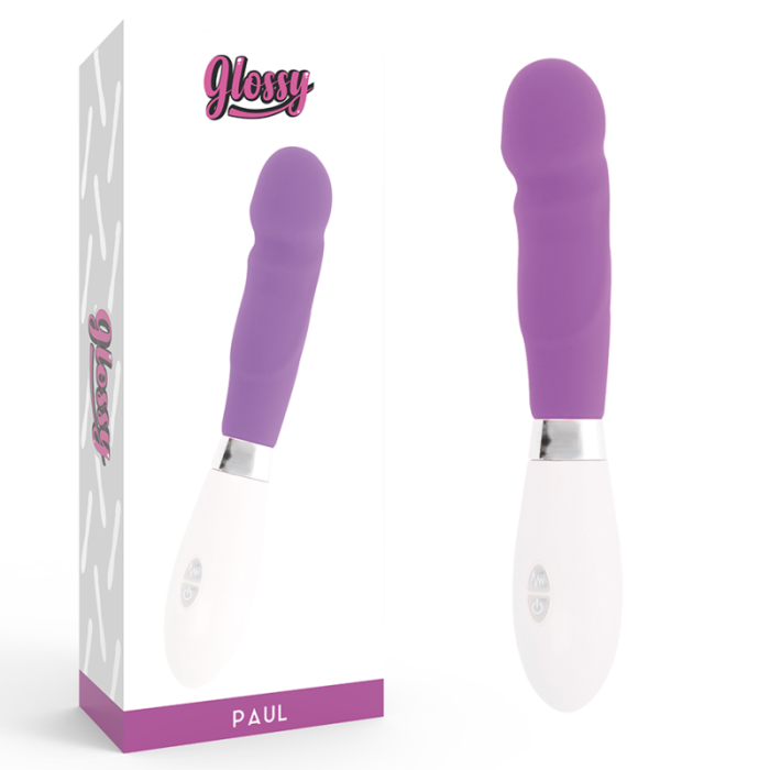 Obsenza - Vibrador Paul Realista com 10 Modos de Vibração por GLOSSY - Image 1