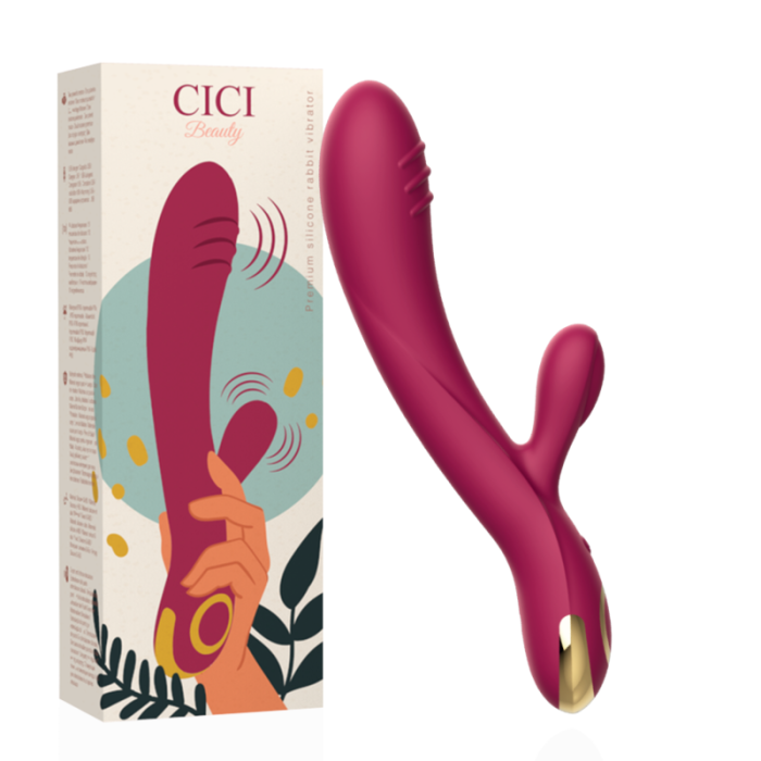 Obsenza - Vibrador Coelho de Silicone Premium com 10 Modos de Vibração e Estimulador de Clitóris - Image 1