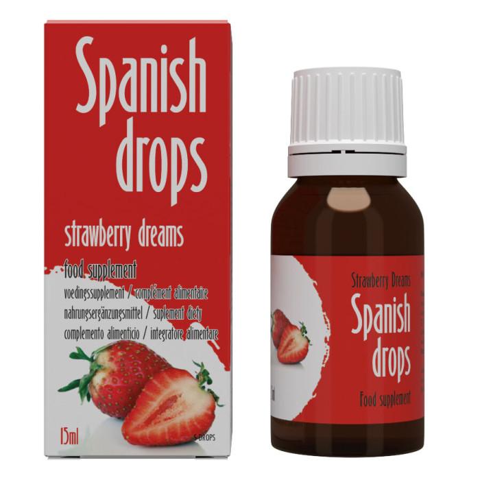 Obsenza - Spanish Fly Fresa Sueños Gotas Estimulantes para el Deseo - 20ml - Image 1