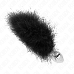 Obsenza - Edelstahl Anal Plug mit Feder 11 x 7 cm – Für intensive Fantasien - Image 1