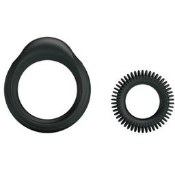 Obsenza - Kit de Deux Anneaux en Silicone pour Virilité et Plaisir - Image 1