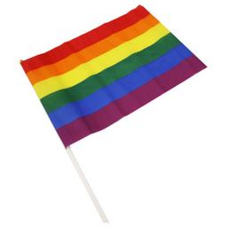 Obsenza - Pannão Médio com Bandeira LGBT PRIDE para Decoração Festiva - Image 1