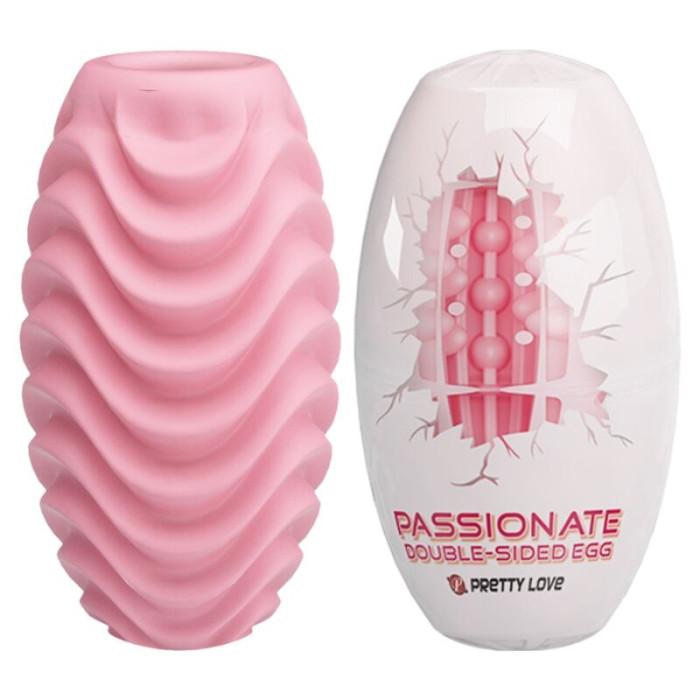 Obsenza - Huevo masturbador doble cara para sensaciones variadas - Image 1