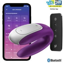 Obsenza - Satisfyer Double Fun Couples Vibrator with App Control - Image 1