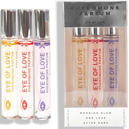 Obsenza - Parfum Phéromones Eye of Love Set de 3 pour Rencontres et Intimité - 10ml - Image 1