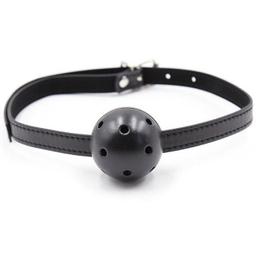 Obsenza - OHMAMA Fetisch Knebel mit Ball und Belüftungsöffnungen - Image 1