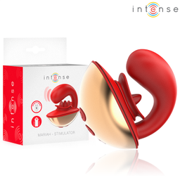 Obsenza - Vibrador e Estimulador Maria U com 10 Vibrações para Prazer Completo - Vermelho - Image 1