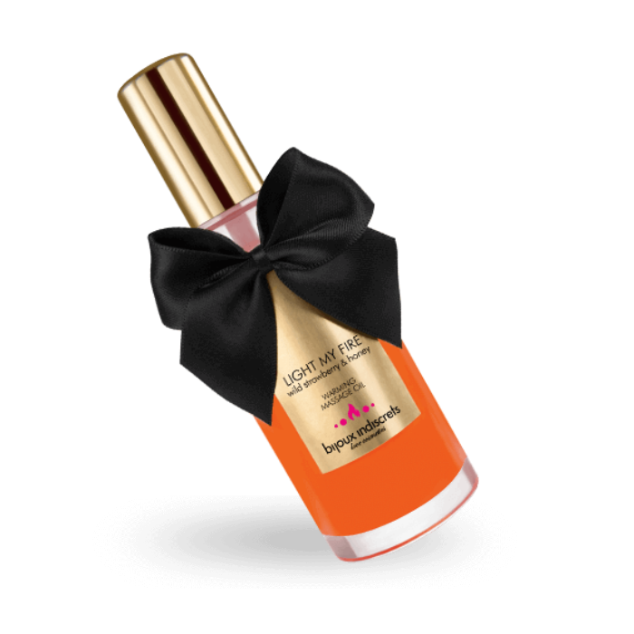 Obsenza - Óleo de Massagem Efeito Calor Morango Silvestre 100ml - Image 1