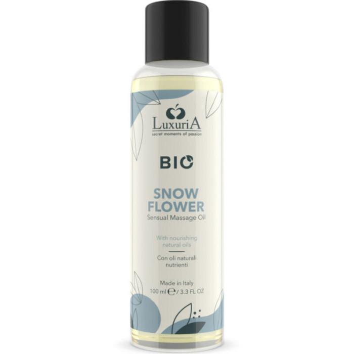 Obsenza - Luxuria Bio Snow Flower Massage Oil for Sensual Relaxation - 100ml - Image 1