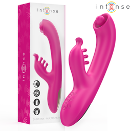 Obsenza - Christina vibratore multifunzione rabbit 22,5 cm rosa - Image 1
