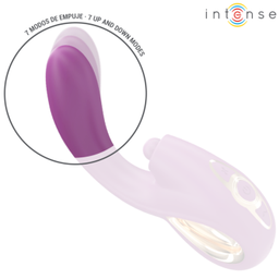 Obsenza - Lali Multifunction G-Spot Vibrator with Thrust, Tapping &amp; Vibration - Purple - Image 1