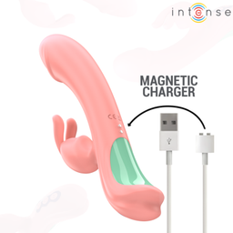 Obsenza - Vibrador Rabbit Rachel com 5 Modos de Vibração e Estímulo Oscilante - Rosa - Image 1