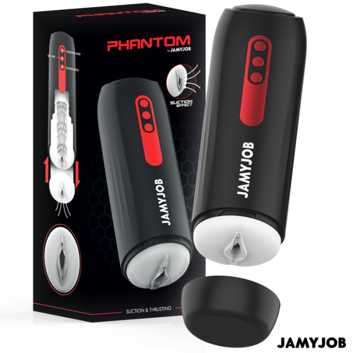 Obsenza - JAMYJOB Phantom Automatic Vagina Masturbator with 5 Modes - Image 1