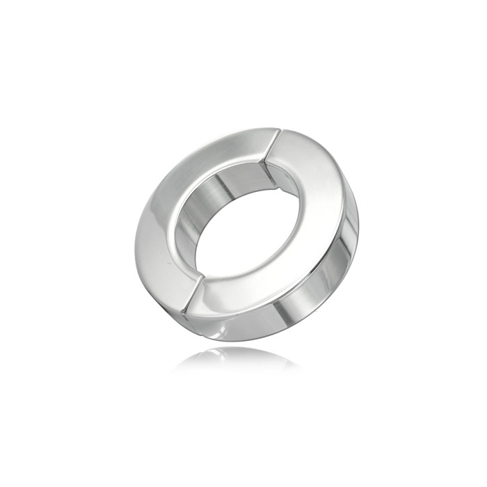 Obsenza - Anillo Testicular de Acero Inoxidable 14 mm para Orgasmos Intensos - Image 1