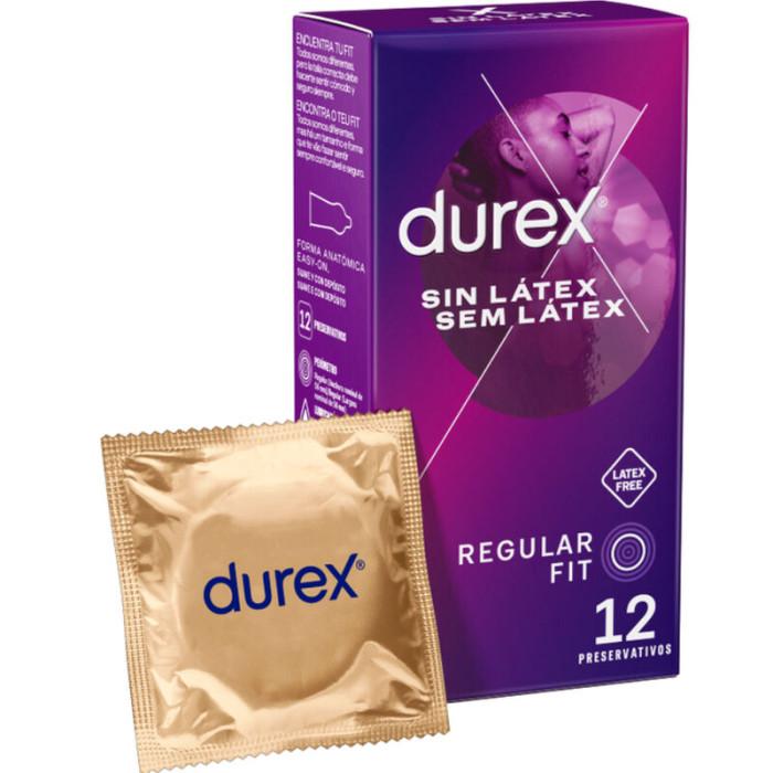 Obsenza - Preservativos Durex Sem Látex 12 Unidades - Conforto e Proteção - Image 1