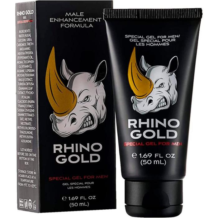 Obsenza - Gel Íntimo Potenciador Masculino Rhino Gold para un Rendimiento Extraordinario - 50ml - Image 1