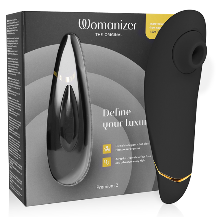 Obsenza - Womanizer Premium 2 Clitoral Stimulator with Pleasure Air Technology - Image 1