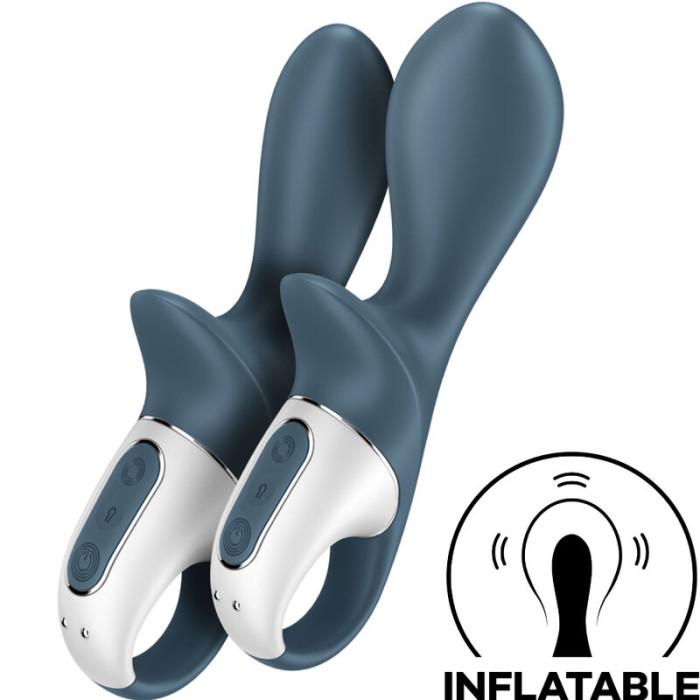 Obsenza - Satisfyer Booty 2 Aufblasbarer Analvibrator für Prostata und Intimität - Grau - Image 1