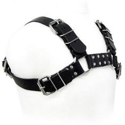 Obsenza - Schwarzes bulldog-geschirr - Image 1