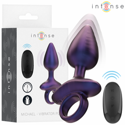 Obsenza - Vibrador Anal com Controle Remoto Michael Modelo 2 - INTENSE - Image 1