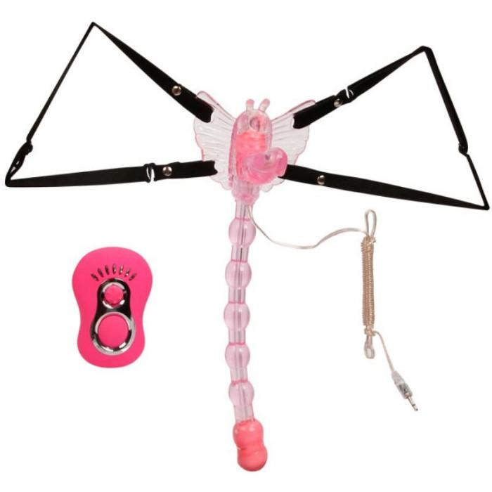 Obsenza - BAILE Butterfly Strap-On Vibrator with Remote Control and 7 Vibration Modes - Image 1