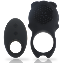 Obsenza - MIA Colosseo Remote Control Cock Ring for Couples Pleasure - Black - Image 1