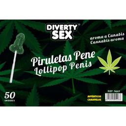 Obsenza - 50 piruletas pene aroma cannabis - Image 1