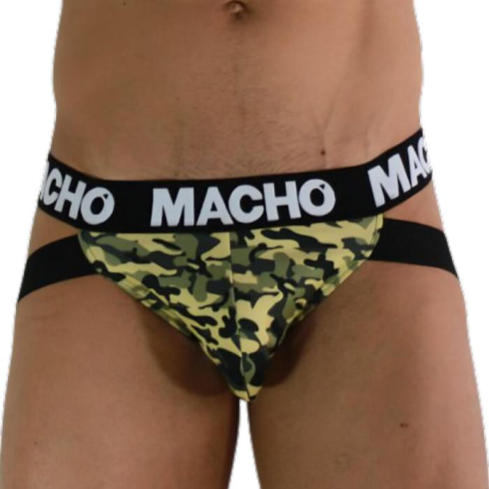 Obsenza - Macho Underwear MX28MV Jockstrap mit Doppelstützgurten - Image 1