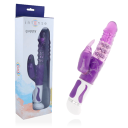 Obsenza - Vibrador Rotador Guppy Lilac Intense com 12 Velocidades e Estímulo Clitoriano - Lilás - Image 1