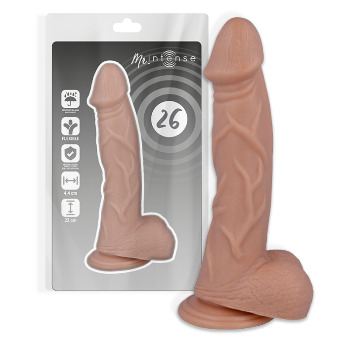 Obsenza - Realistischer Penis 26 cm – Natürliche Form & Flexibilität für intensives Vergnügen - Image 1