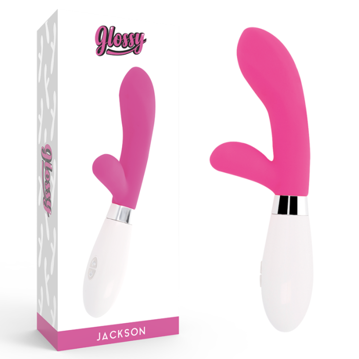 Obsenza - Vibrador Jackson Rabbit Pink de Silicona con 10 Funciones para Placer Extremo - Image 1
