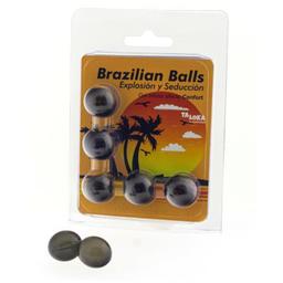 Obsenza - Bolas Brazilianas con Gel Excitante Efecto Confort para Placer y Masajes - Image 1
