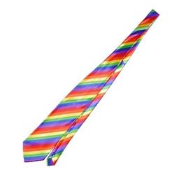 Obsenza - LGBT Pride Arc en Ciel - Cravate avec Drapeau Rainbow - Image 1